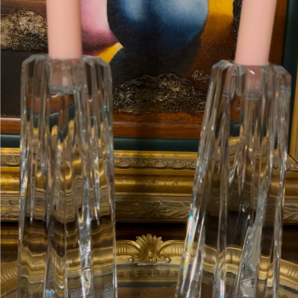 Lenox Elegant Crystal Candle Holders